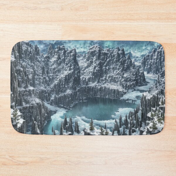 Item preview, Frozen Lake, Not Frozen Heart designed and sold by GeomanticArts.