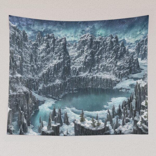 Item preview, Frozen Lake, Not Frozen Heart designed and sold by GeomanticArts.