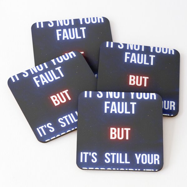 Item preview, it's not your fault but it is your responsibility  designed and sold by lionjak.