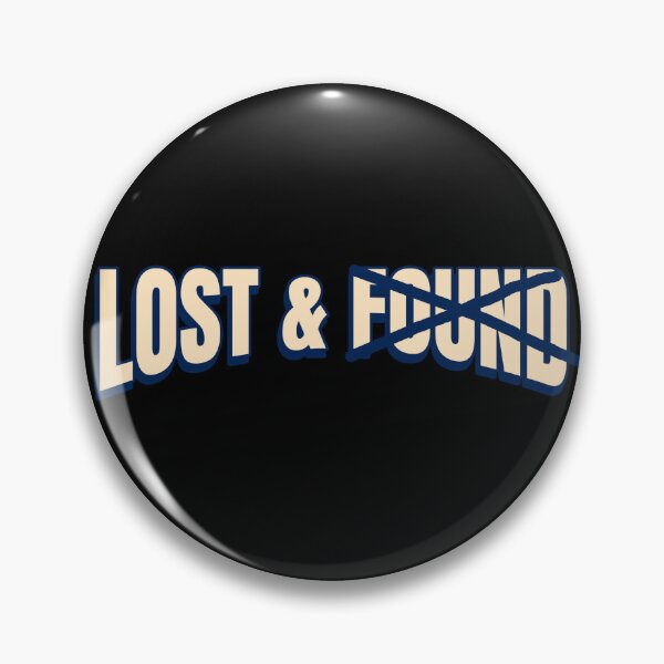 Item preview, Lost and Found - No, totally lost. cool typography sign designed and sold by Popalt.