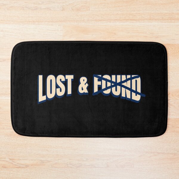 Item preview, Lost and Found - No, totally lost. cool typography sign designed and sold by Popalt.