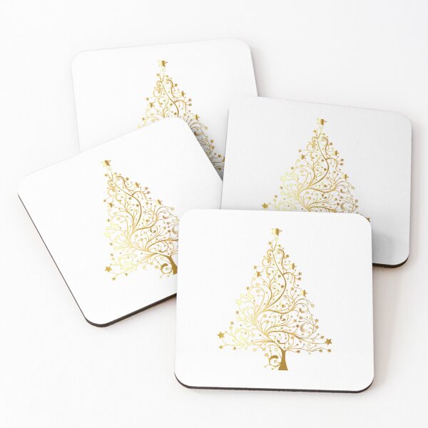 Item preview, Golden Christmas Tree designed and sold by TwoSpiralsDesigns.