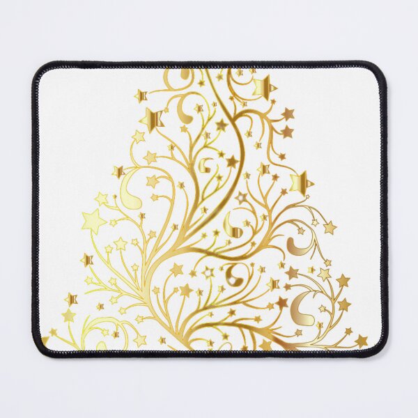 Item preview, Golden Christmas Tree designed and sold by TwoSpiralsDesigns.