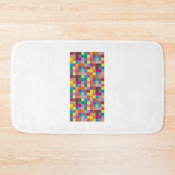 Item preview, Squares rainbow phone case multi colour color colored coloured designed and sold by jamesrwd.