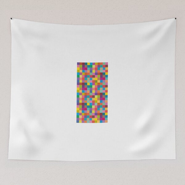 Item preview, Squares rainbow phone case multi colour color colored coloured designed and sold by jamesrwd.