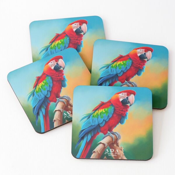 Item preview, Tropical Macaw- Oil Painting designed and sold by ABArtByAlexST.