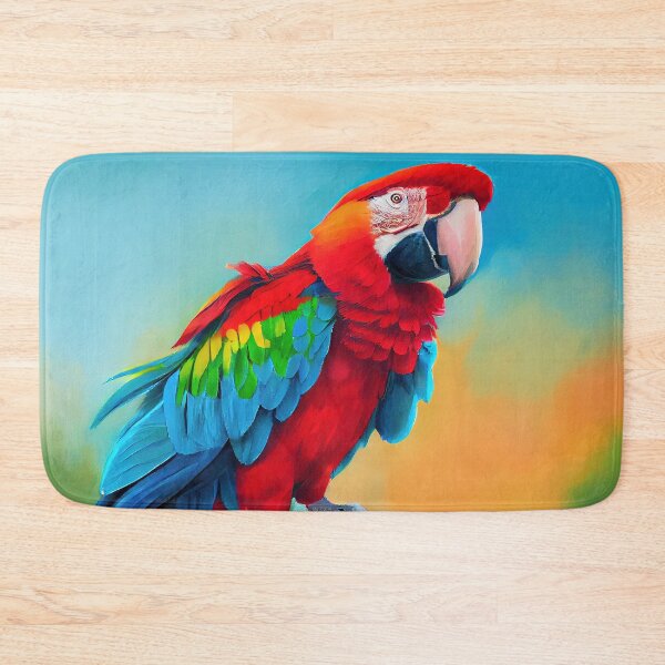 Item preview, Tropical Macaw- Oil Painting designed and sold by ABArtByAlexST.