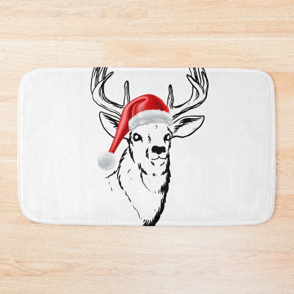 Item preview, Deer with christmas hat designed and sold by kocakashop.
