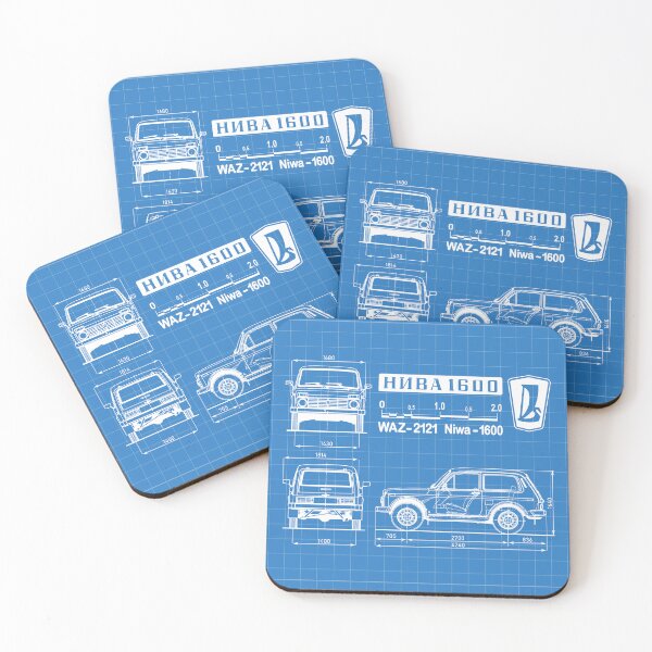 Item preview, Lada Niva Specifications Blueprint designed and sold by Groenendijk.