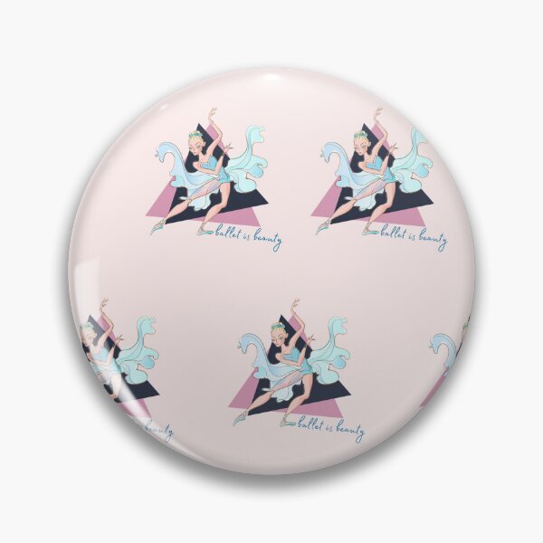 Item preview, Beautiful pink ballet dancer pattern designed and sold by reka88.