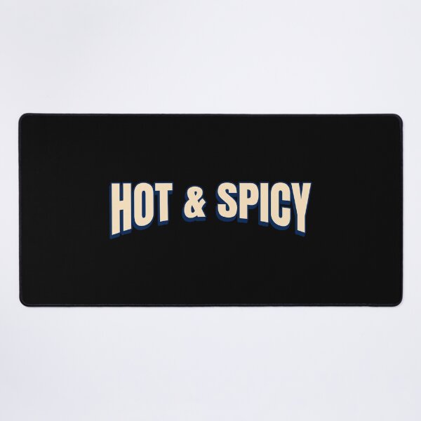 Item preview, Hot and Spicy cool typography sign designed and sold by Popalt.