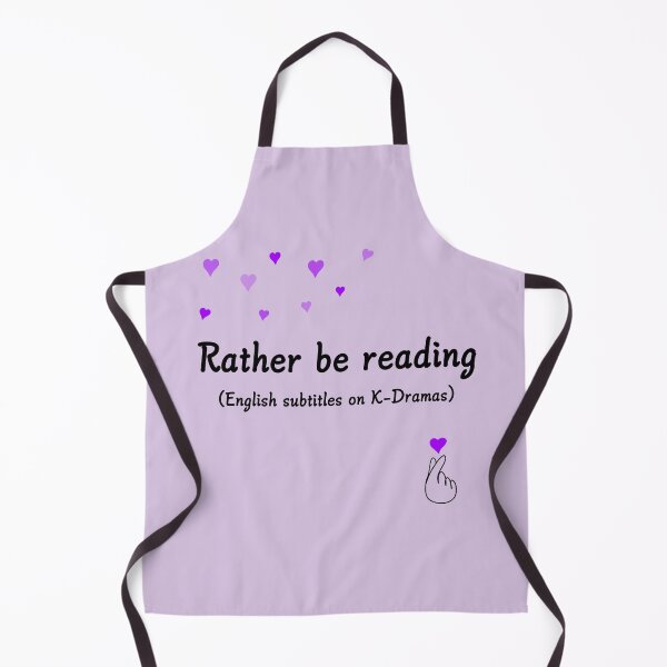 Item preview, Rather be reading (English subtitles on K-Dramas) designed and sold by CreativeKari.