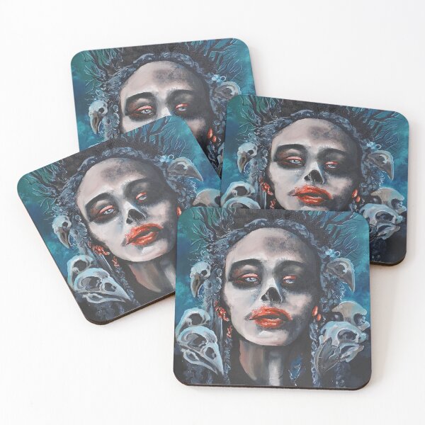 Item preview, Swamp Witch Art - Living Dead Girl designed and sold by jandjarts.