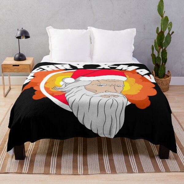 Item preview, Merry Xmas | cool action hero Santa Claus illustration designed and sold by ProdbyNiECO.