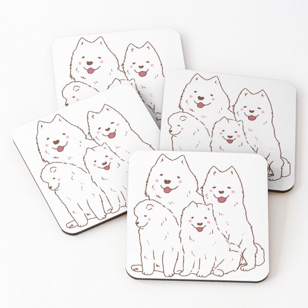 Item preview, Samoyed dog family  designed and sold by Mayarart.