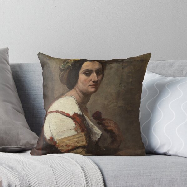 Item preview, Sibyl/Sibylle | Camille Corot | 1870 Greek Mythology Art designed and sold by CJET.