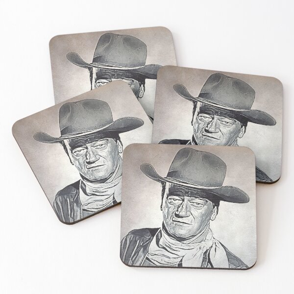 Item preview, John Wayne Art - oil paint - D68 designed and sold by DecoVintage.