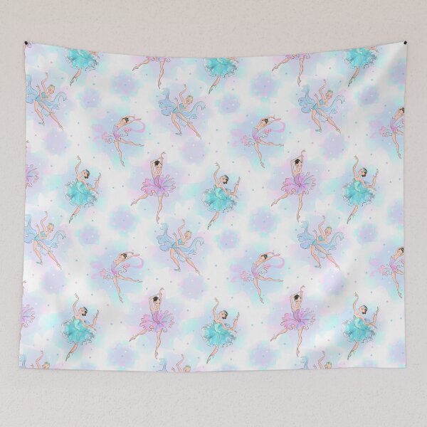 Item preview, Beautiful pink ballet dancer pattern designed and sold by reka88.