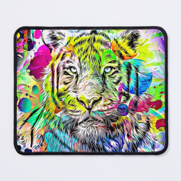 Item preview, Colorful tiger designed and sold by Borissss.