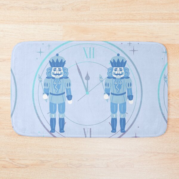 Item preview, Blue Clock Christmas Nutcracker designed and sold by jessypaul027.