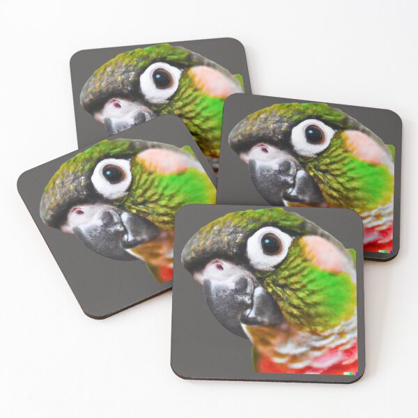 Item preview, Green Cheek Conure design | Conure | Small Parrot | Parakeet | Parrot lover designed and sold by TatianaLG.