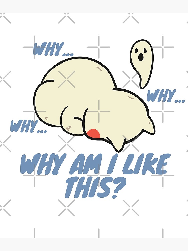 "Why... Why... Why... Why Am I like This Emoji Sad Cat Emoji" Poster