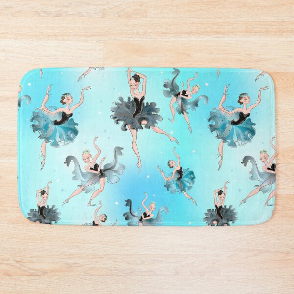 Item preview, Beautiful blue ballet dancer pattern designed and sold by reka88.