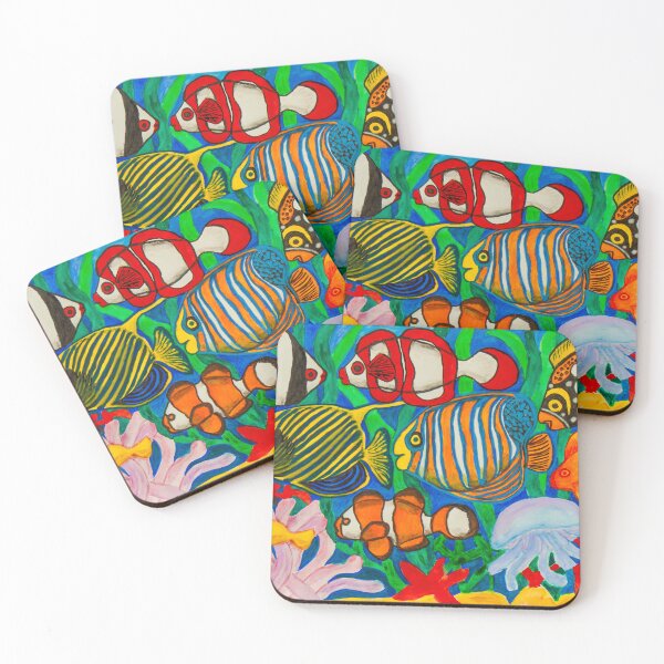 Item preview, Colourful fishes designed and sold by Irina Afonskaya.