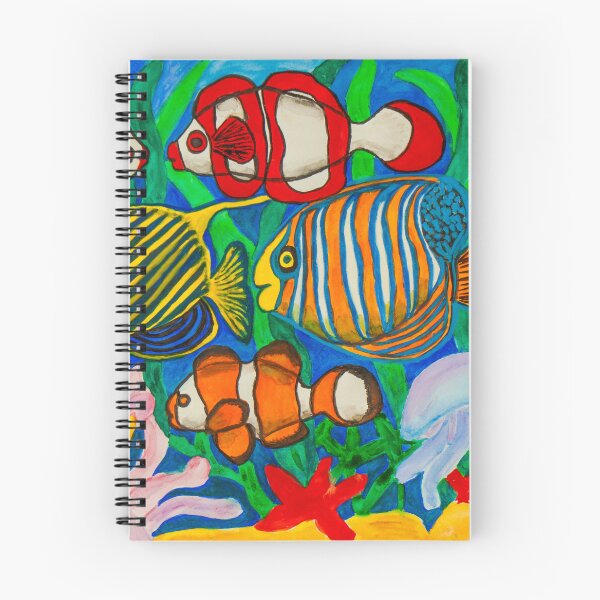 Item preview, Colourful fishes designed and sold by Irina Afonskaya.