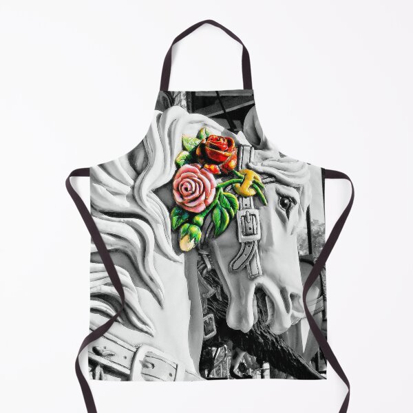 Item preview, Carousel Horse B&W designed and sold by What I See by Dawne.