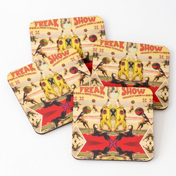 Item preview, ACID Vintage Freakshow Circus Poster Design | Psychedelic Sideshow LSD Mirrow POP ART by Tyler TIlley designed and sold by Tyler Tilley.