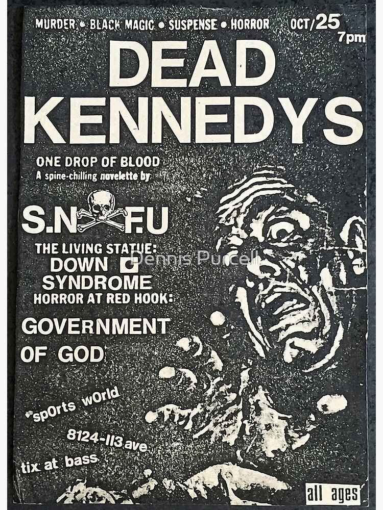Dead Kennedys Punk Show Flyer