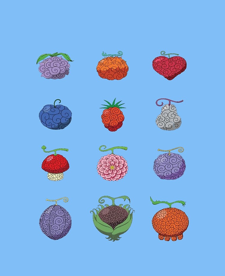 One Piece Devil Fruits : r/PixelArt