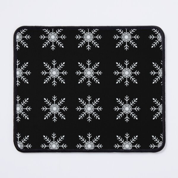 Item preview, White snowflakes designed and sold by DigitalArtTrend.