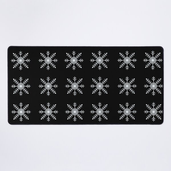 Item preview, White snowflakes designed and sold by DigitalArtTrend.
