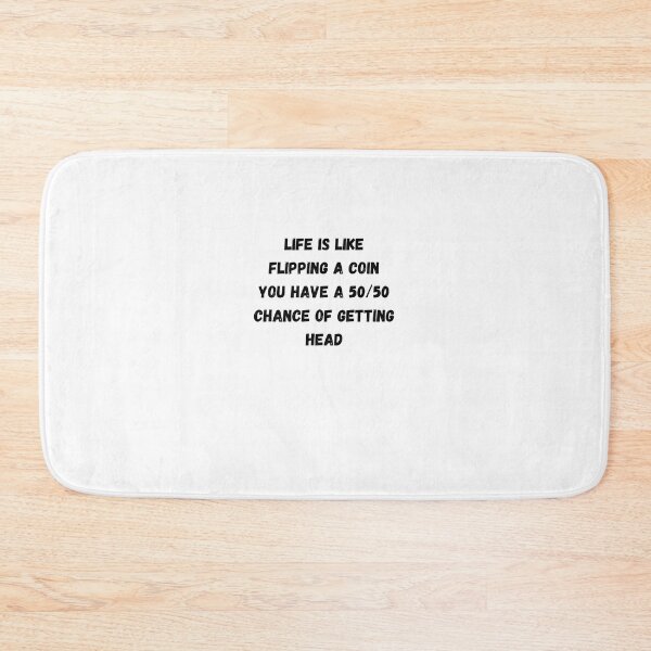 Item preview, life is like flipping a coin, you have a 50/50 chance of getting head designed and sold by DFL-store.