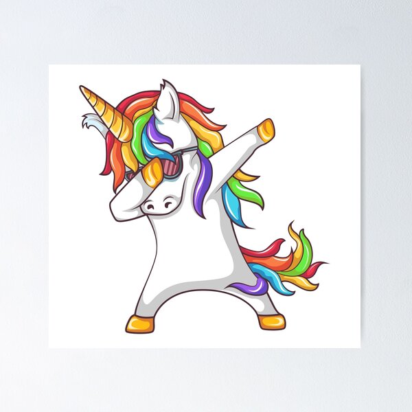 Item preview, Tamponner la licorne designed and sold by Sainz Art.