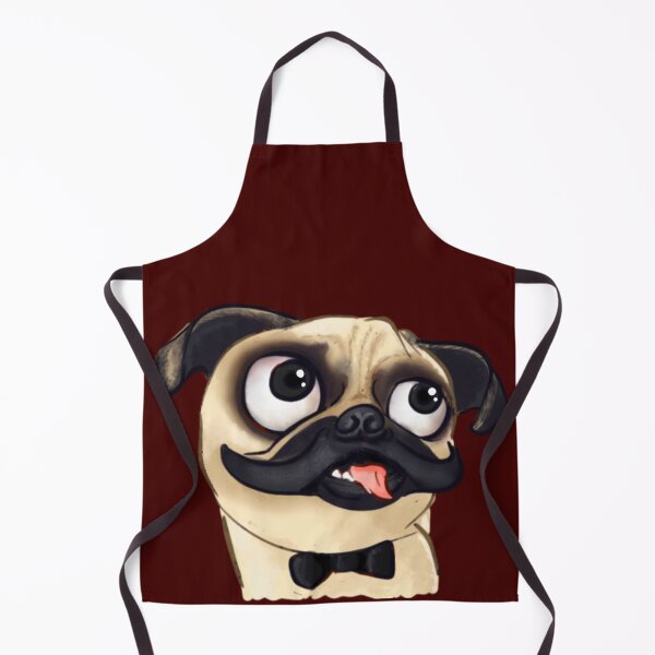 Item preview, A cute pug dog designed and sold by karmagart.