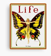 LIFE : Vintage 1922 Flapper Advertising Print Canvas Print