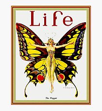 LIFE : Vintage 1922 Flapper Advertising Print Photographic Print