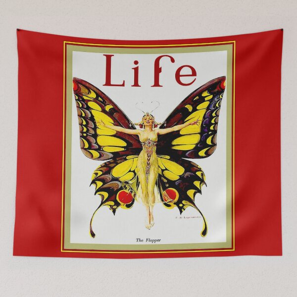 Item preview, LIFE : Vintage 1922 Flapper Advertising Print designed and sold by posterbobs.