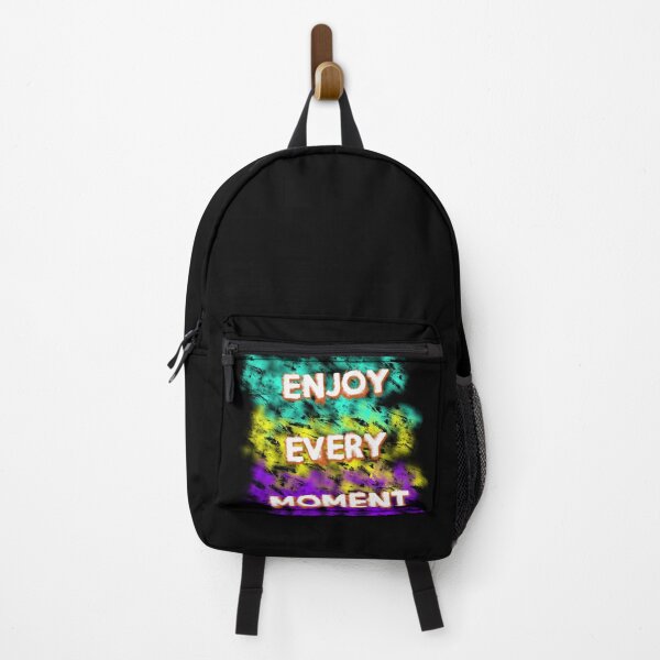 Item preview, Enjoy Every Moment, Colorful, Motivational, designed and sold by saimzgraphics.