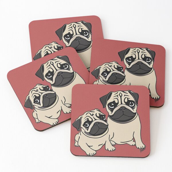 Item preview, Perfectly Cute Pugs designed and sold by pugmom4.