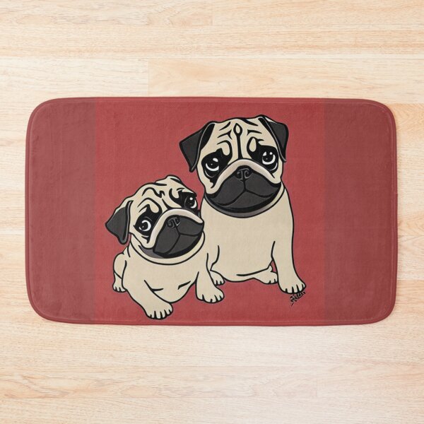 Item preview, Perfectly Cute Pugs designed and sold by pugmom4.