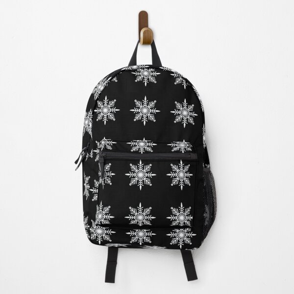 Item preview, White snowflake pattern designed and sold by DigitalArtTrend.