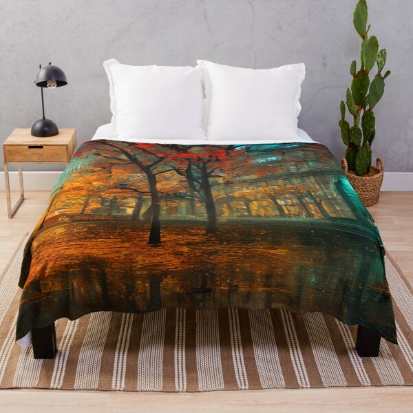 Item preview, Autumn in New York Digital Painting designed and sold by Alt-Art-Digital.