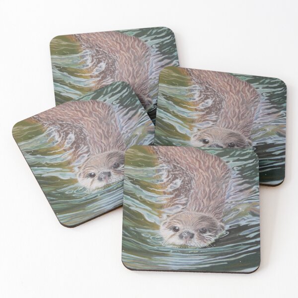 Item preview, Swimming Otter designed and sold by tigerr.