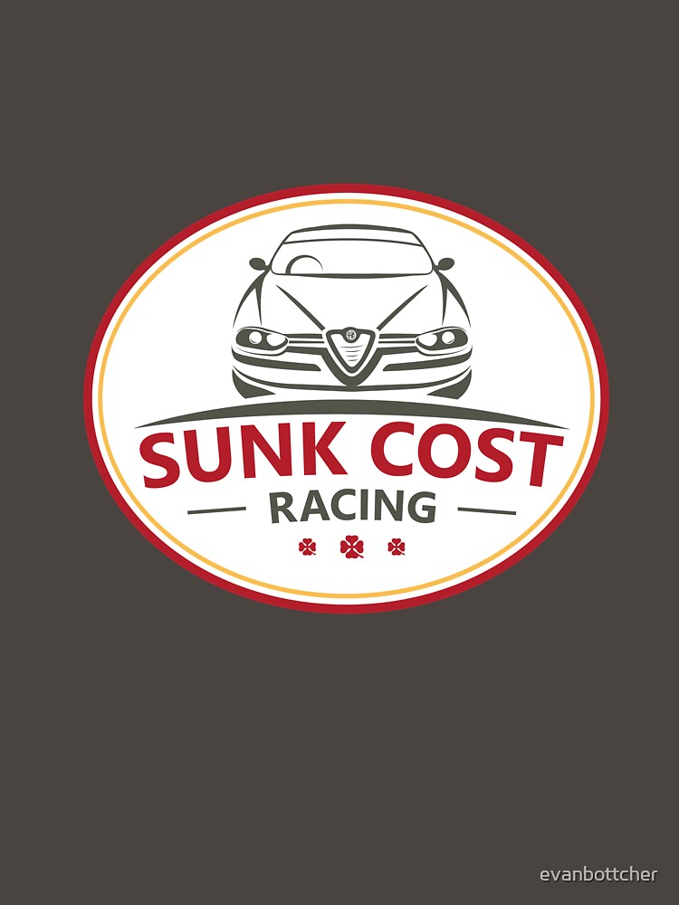 Thumbnail 7 of 7, Classic T-Shirt, Sunk Cost Racing designed and sold by evanbottcher.