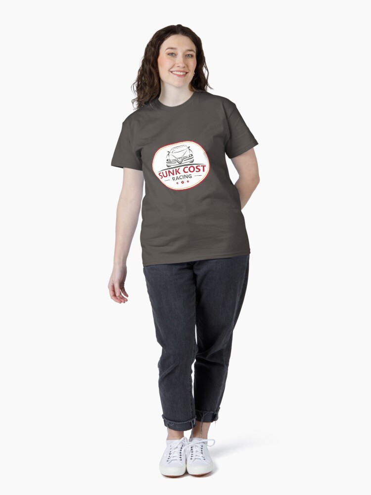 Thumbnail 4 of 7, Classic T-Shirt, Sunk Cost Racing designed and sold by evanbottcher.