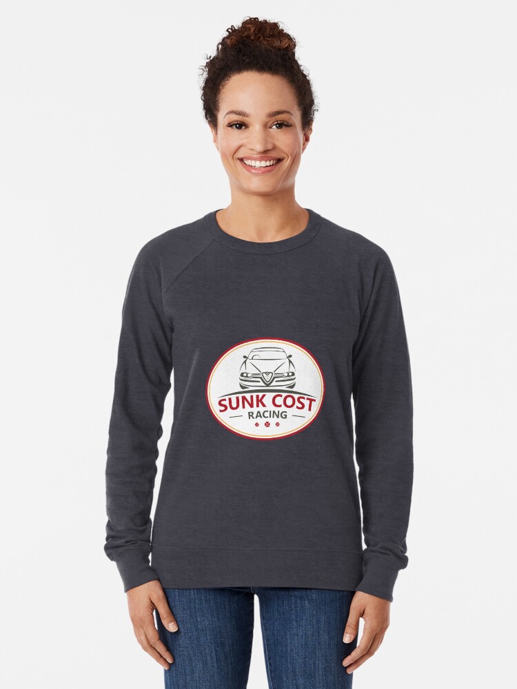 Thumbnail 2 of 5, Lightweight Sweatshirt, Sunk Cost Racing designed and sold by evanbottcher.
